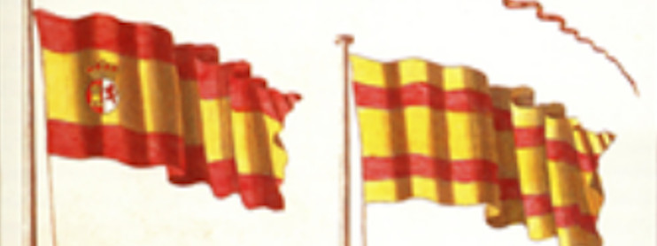 Grabado de la bandera nacional
