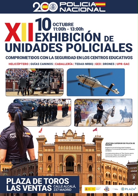 XII EXHIBICIÓN DE UNIDADES POLICIALES