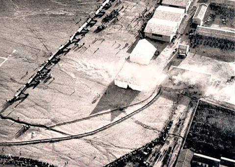 Inauguracion del Aeródromo de Armilla en 1922
