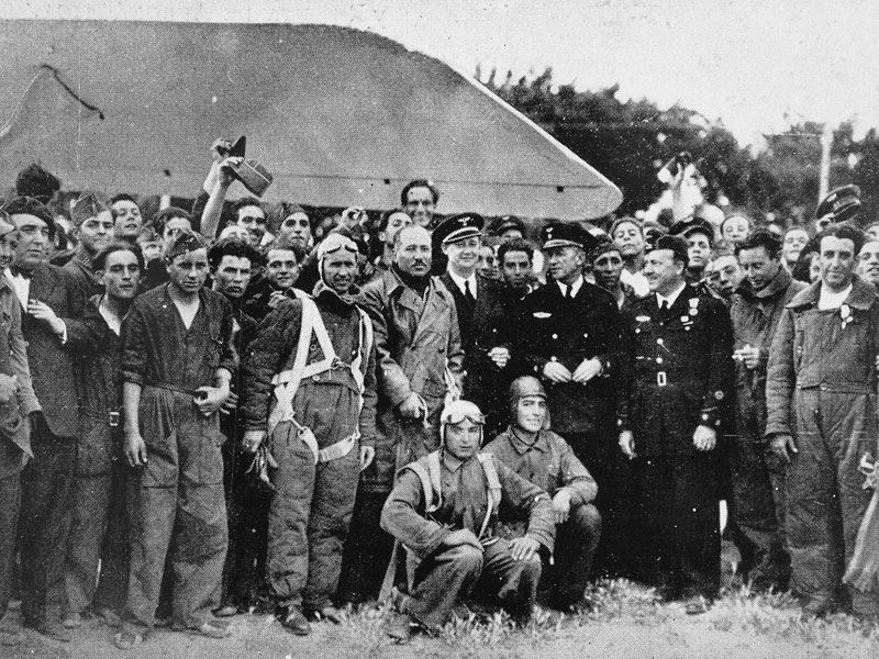 1933 primera patrulla que llegó a Getafe