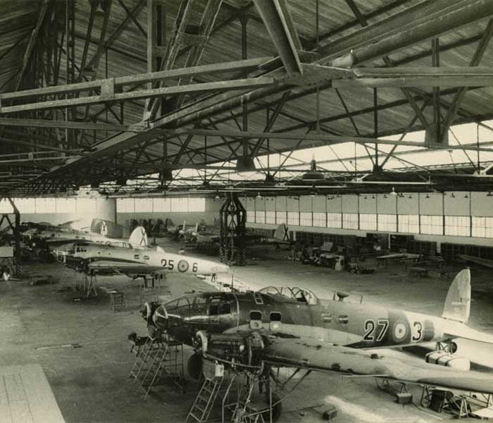 Aviones de los años 60 en Tablada