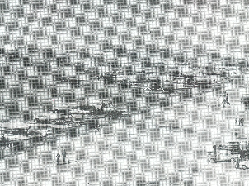 Vista del Aerodromo de Tablada en 1972