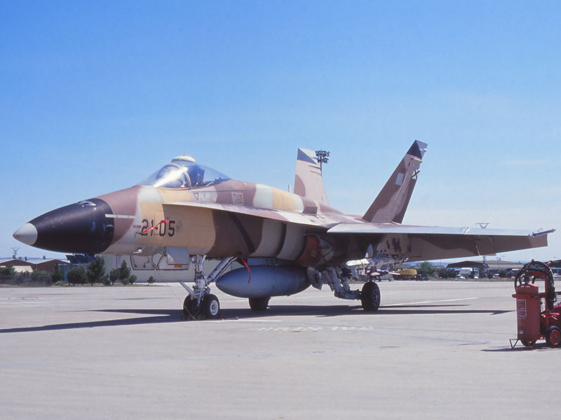 F-18 de camuflaje