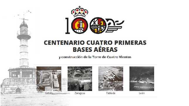 Banner de Centenario primeras bases aéreas