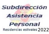 Banner de Subdirección de Asistencia al Personal información fallecimientos