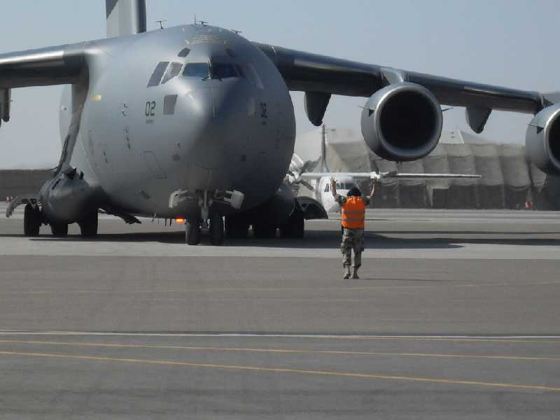 Terminal Aérea Combinada de Operaciones (CATO) de la FSB de Herat (Afganistan)