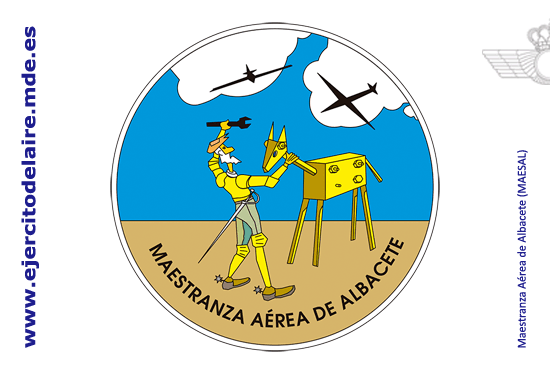 Distintivo de la Maestranza Aérea de Albacete (MAESAL)