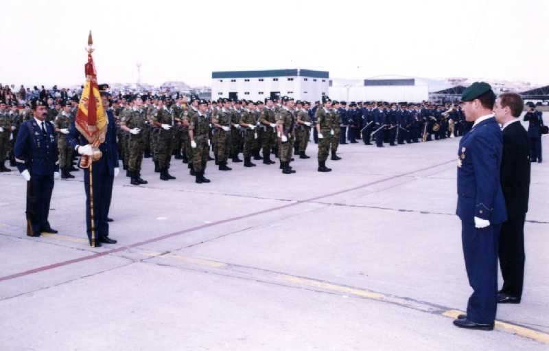 Jura de Bandera en la Base Aérea de Alcantarilla (marzo de 1998)