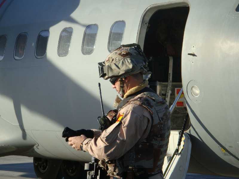 Personal del SEADA participando en el Destacamento Alcor (T-21)