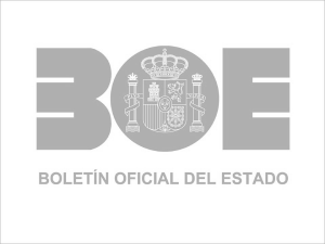 Boletín Oficial del Estado