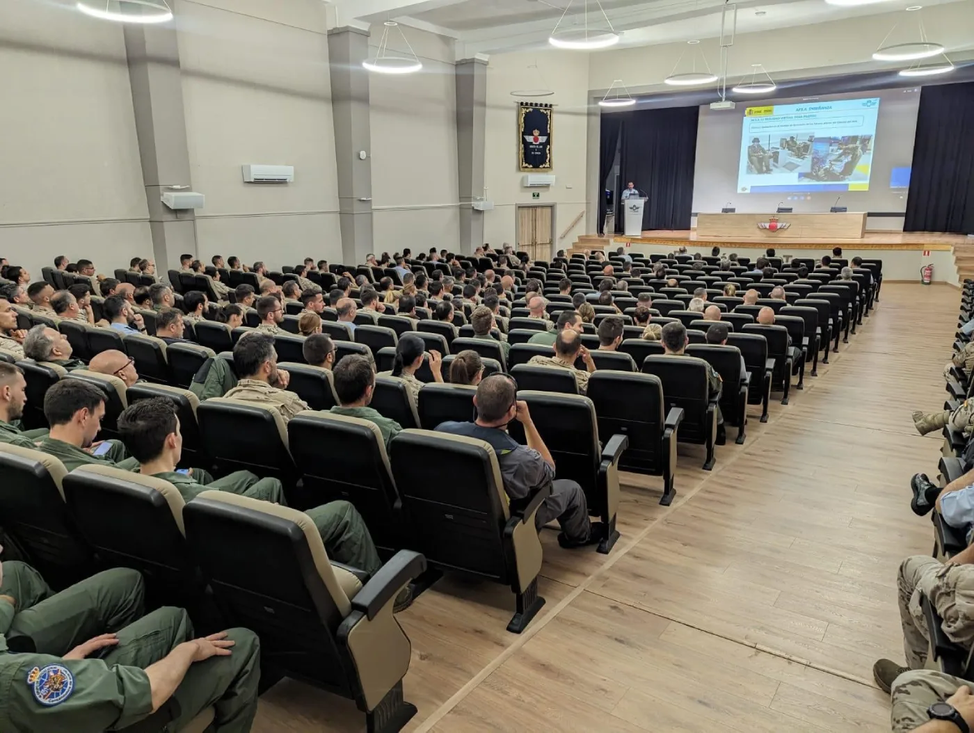 Conferencia BACSI en Base Aérea de Torrejón