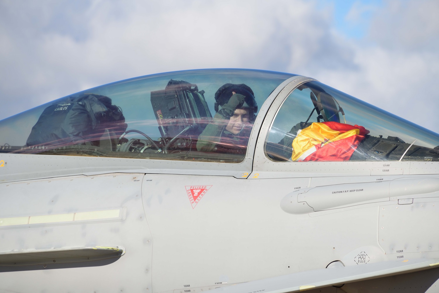 Imagen de Se repliega a la Base Aérea de Morón el 63 contingente de la misión de Policía Aérea del Báltico