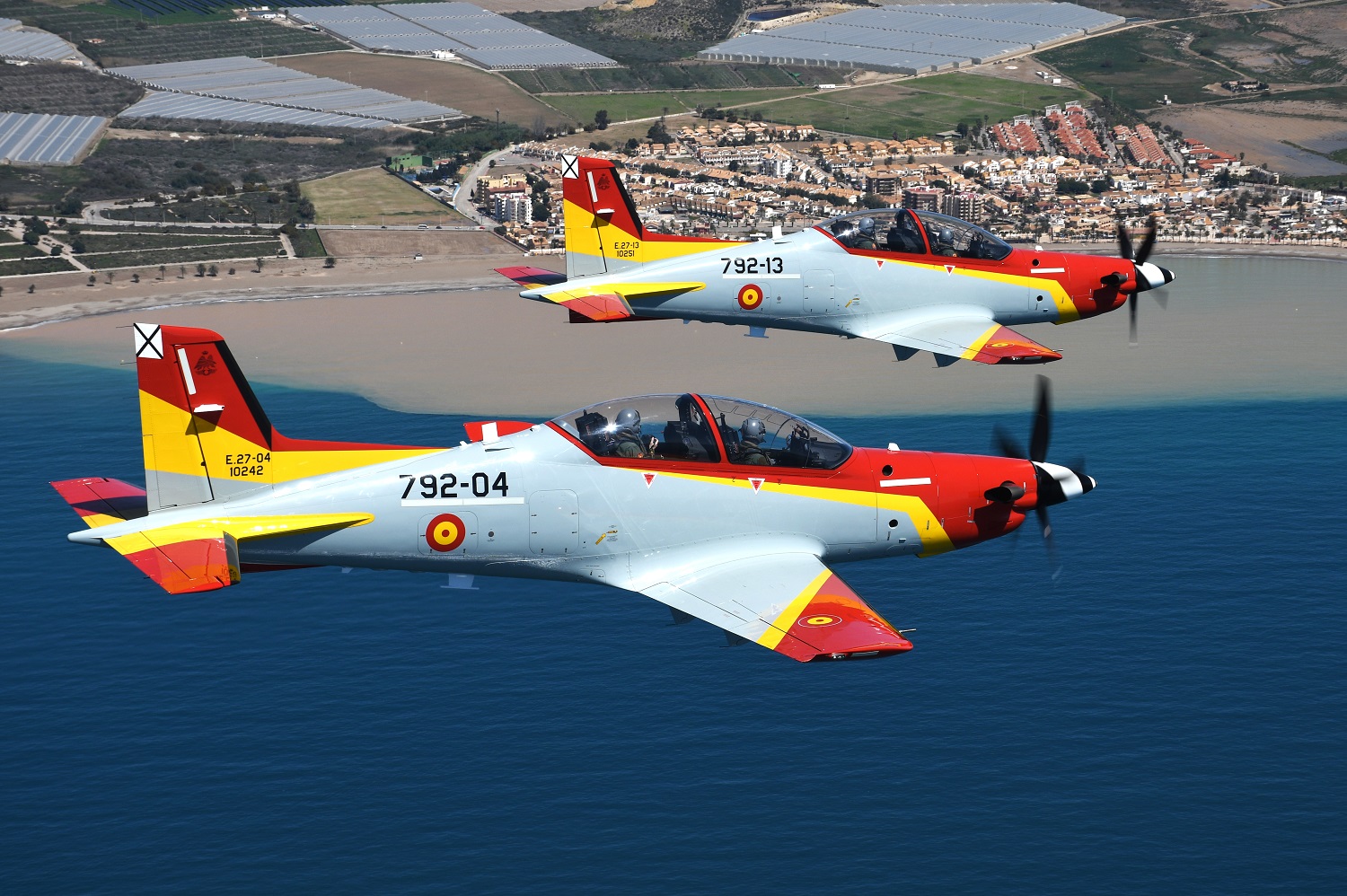 Imagen de Primeras 5000 horas de vuelo del PC-21 en la Academia General del Aire y del Espacio