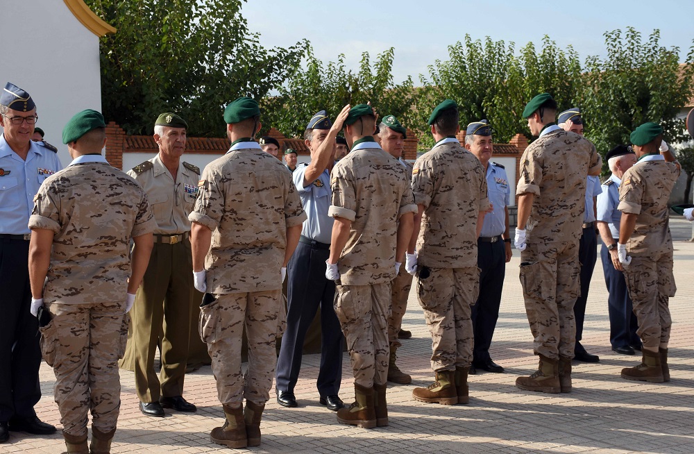 Imagen de 58 años formando boinas verdes para el Ejército del Aire y del Espacio