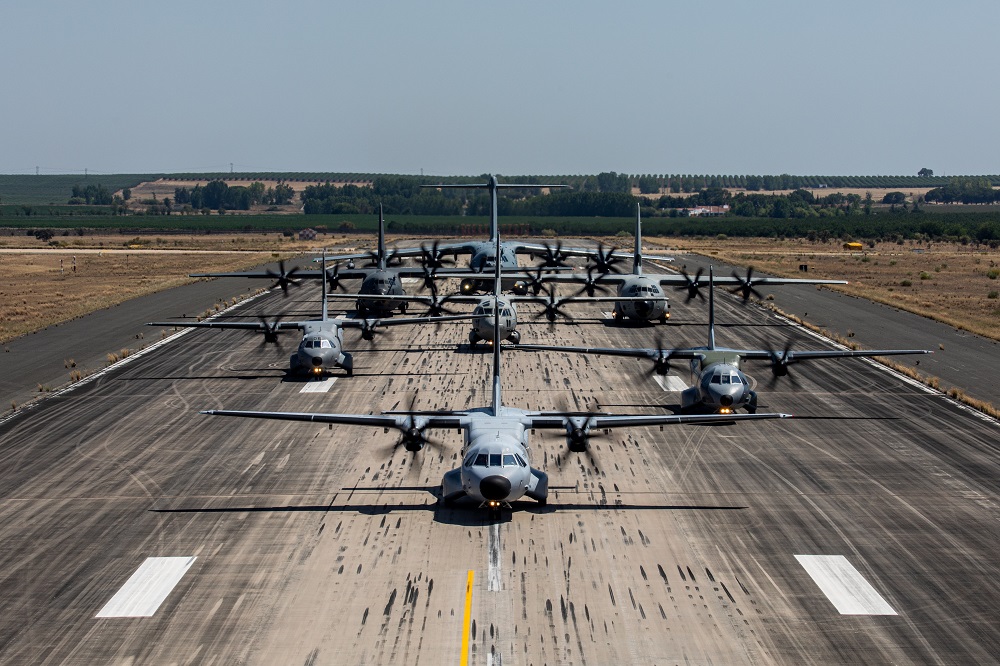 Imagen de Comienza la fase de concentración del Curso Europeo de Transporte Aéreo ETAP 24-04