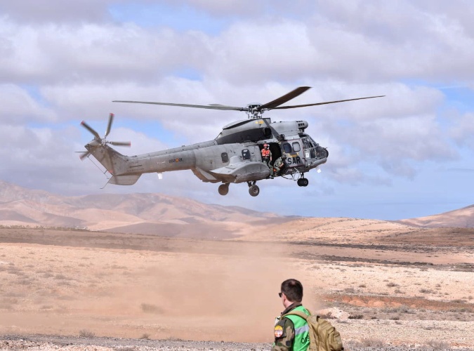 Imagen de Finaliza en ejercicio CANASAR 2024 en Fuerteventura