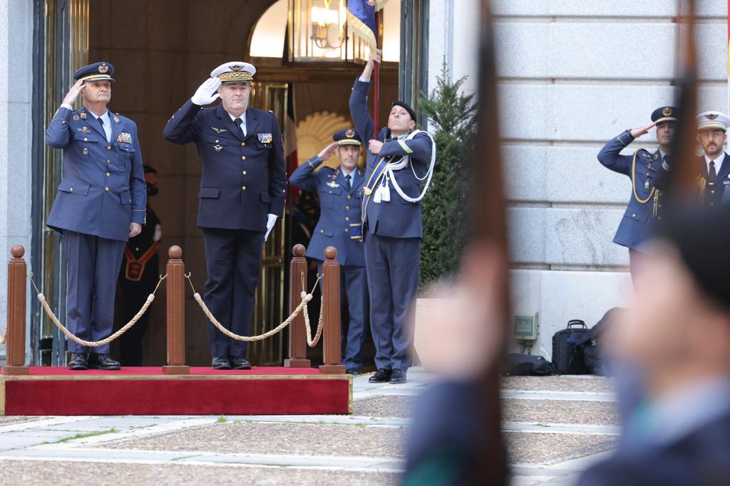 Imagen de Visita del jefe de Estado Mayor de la Fuerza Aérea y del Espacio de Francia