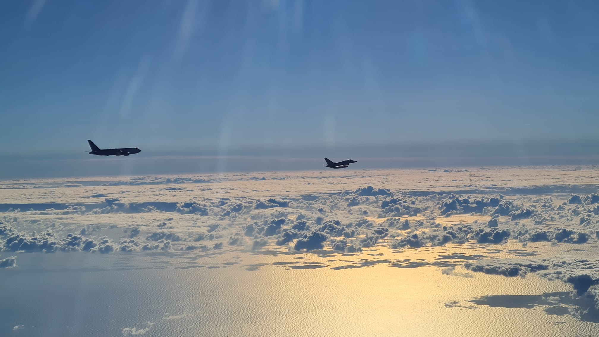 Imagen de Los Eurofighter del Ala 14 vuelven a casa tras participar en el ejercicio Desert Flag 8