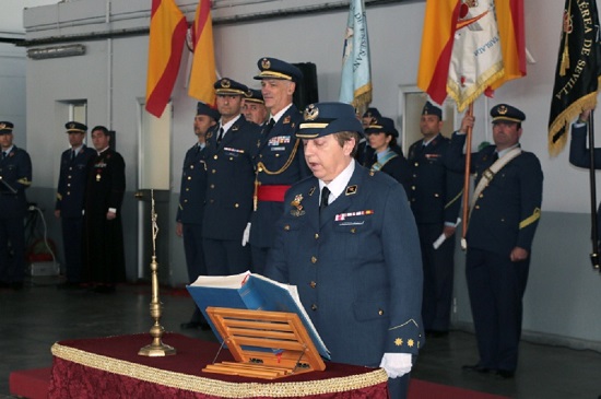 Imagen de La coronel Rosa María López Díaz, nueva jefa de la Maestranza Aérea de Sevilla