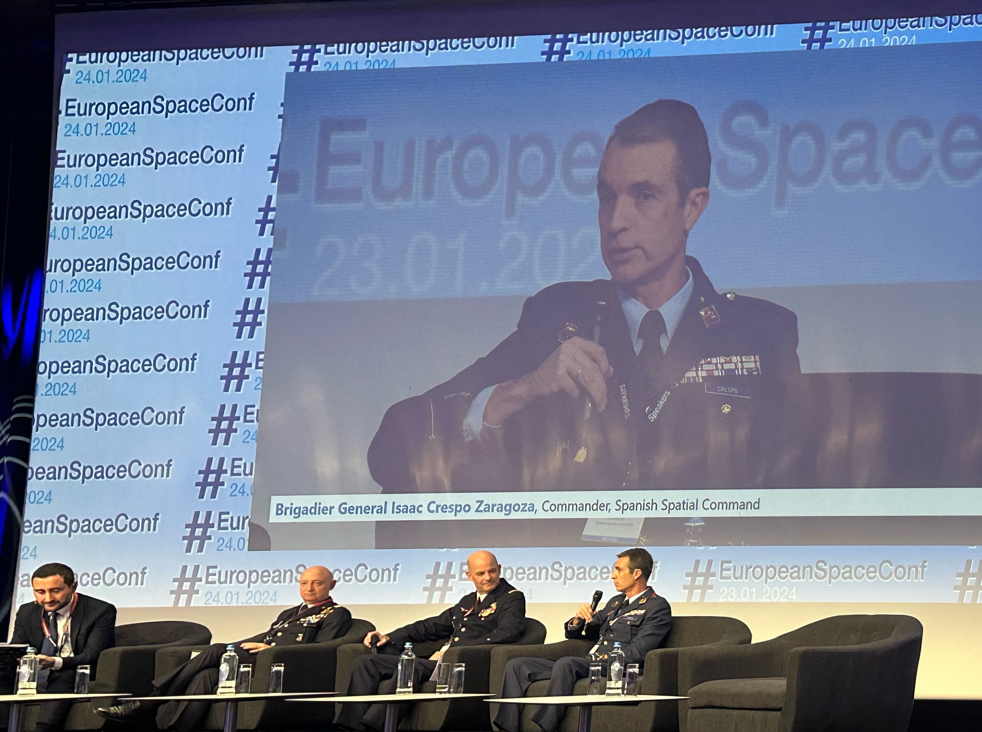 Imagen de El jefe del Mando del Espacio asiste a la 16 Conferencia de Espacio Europea