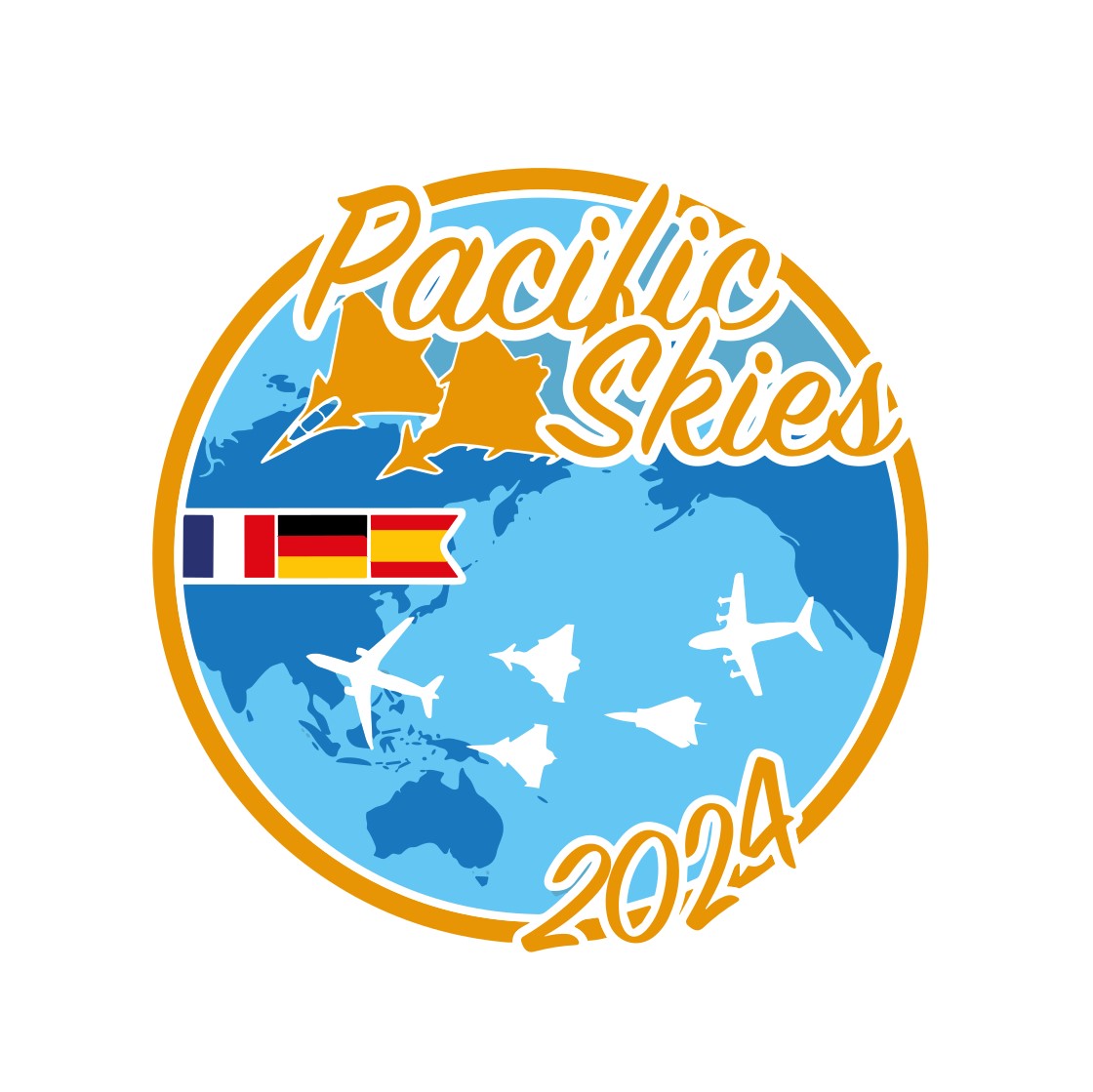 Imagen de Parche Pacific Skies 2024