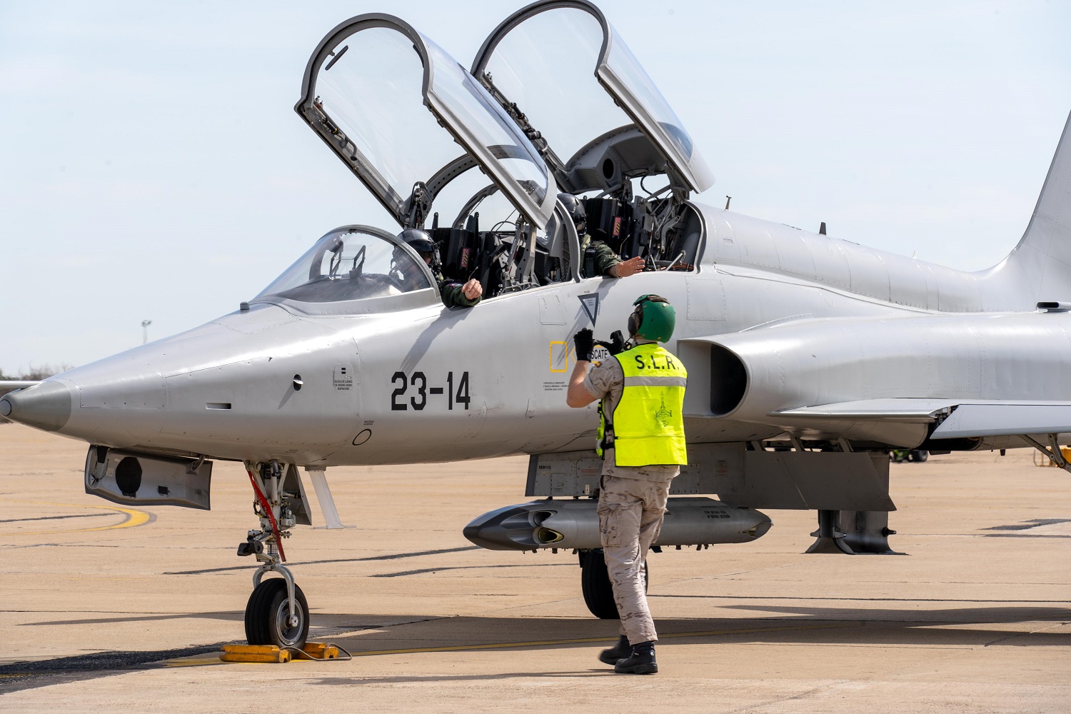 Imagen de Comienzan las campañas de tiro del Ala 23 en la Base Aérea de Zaragoza