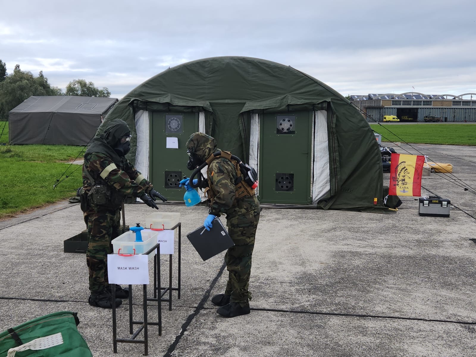 Imagen de El EADA participa en el ejercicio Toxic Trip 2023 que se desarrolla en Bélgica 