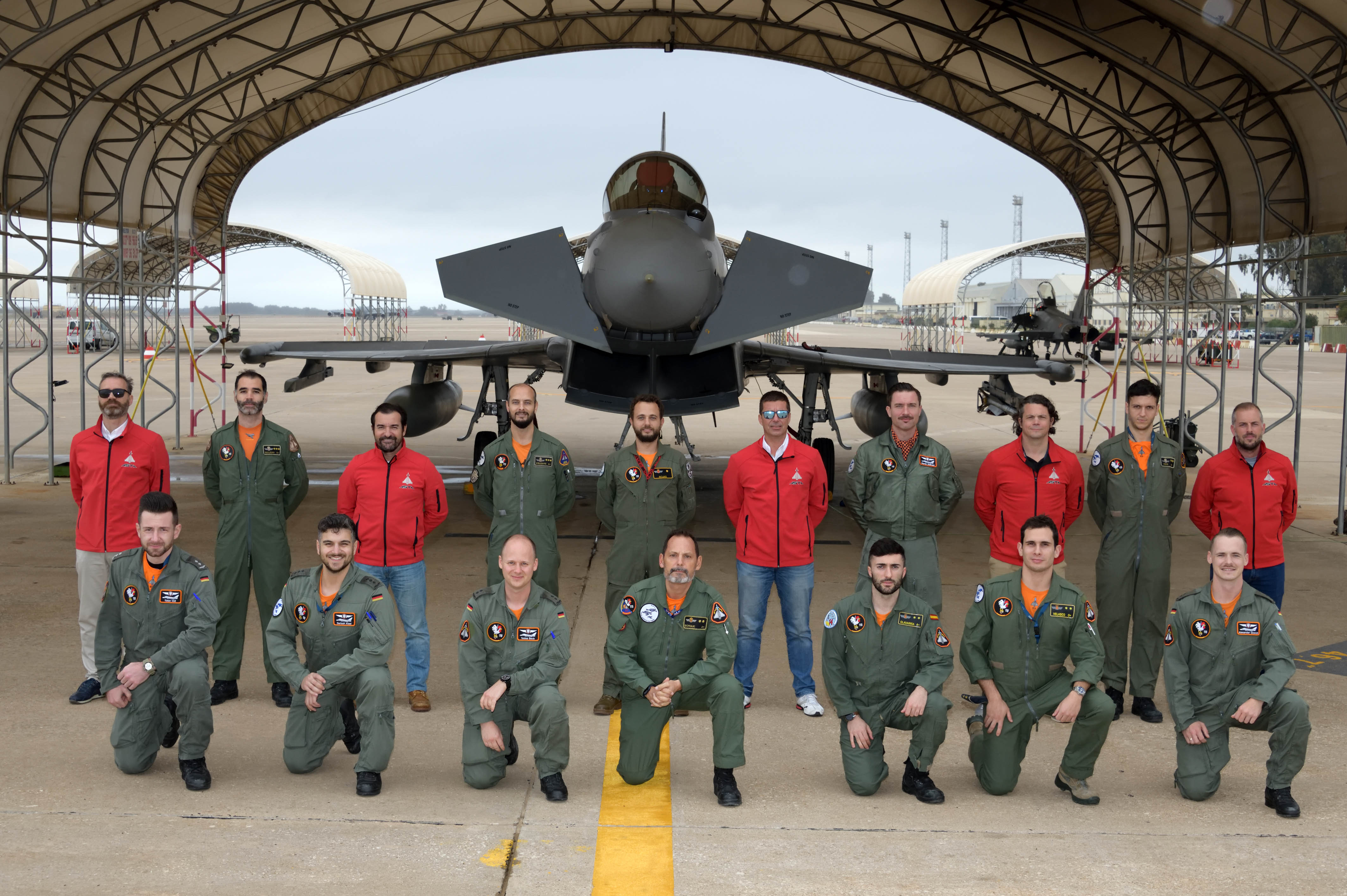 Imagen de Finaliza en el Ala 11 el curso de conversión operativa de Eurofighter