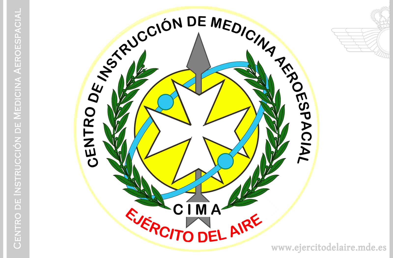 Distintivo del Centro de Instrucción de Medicina Aeroespacial (CIMA)