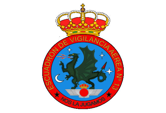 Distintivo del Escuadrón de Vigilancia Aérea nº13 (EVA 13)