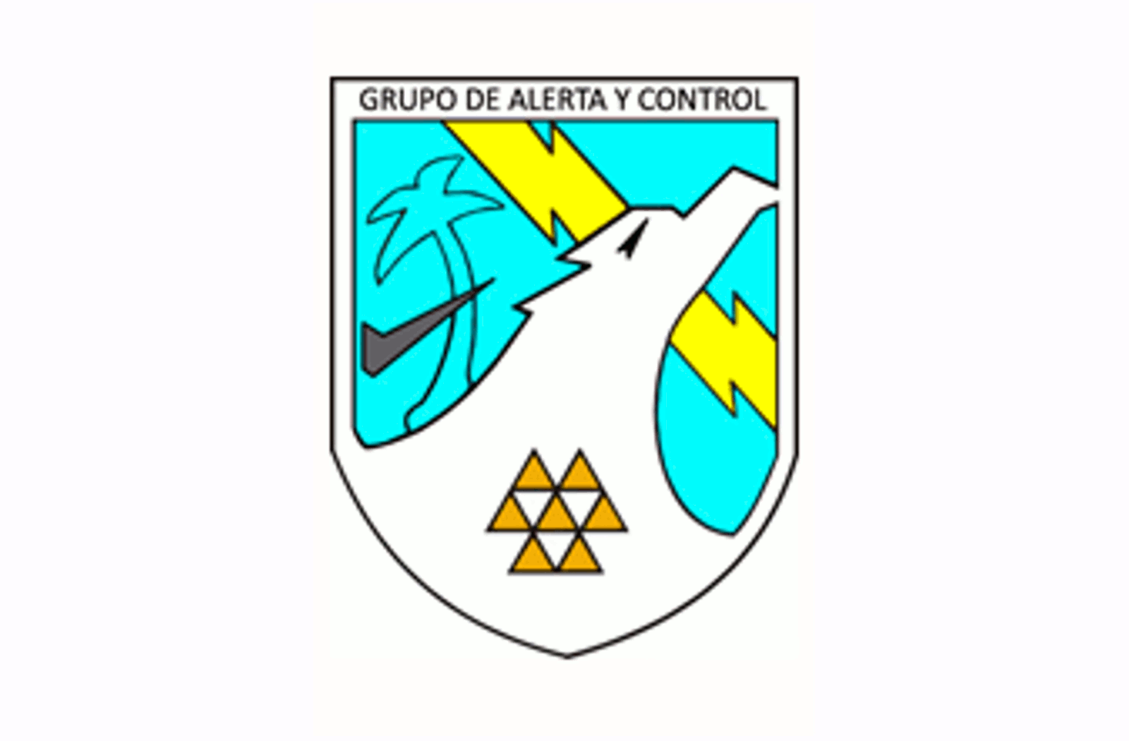 Distintivo del Grupo de Alerta y Control (GRUALERCON)