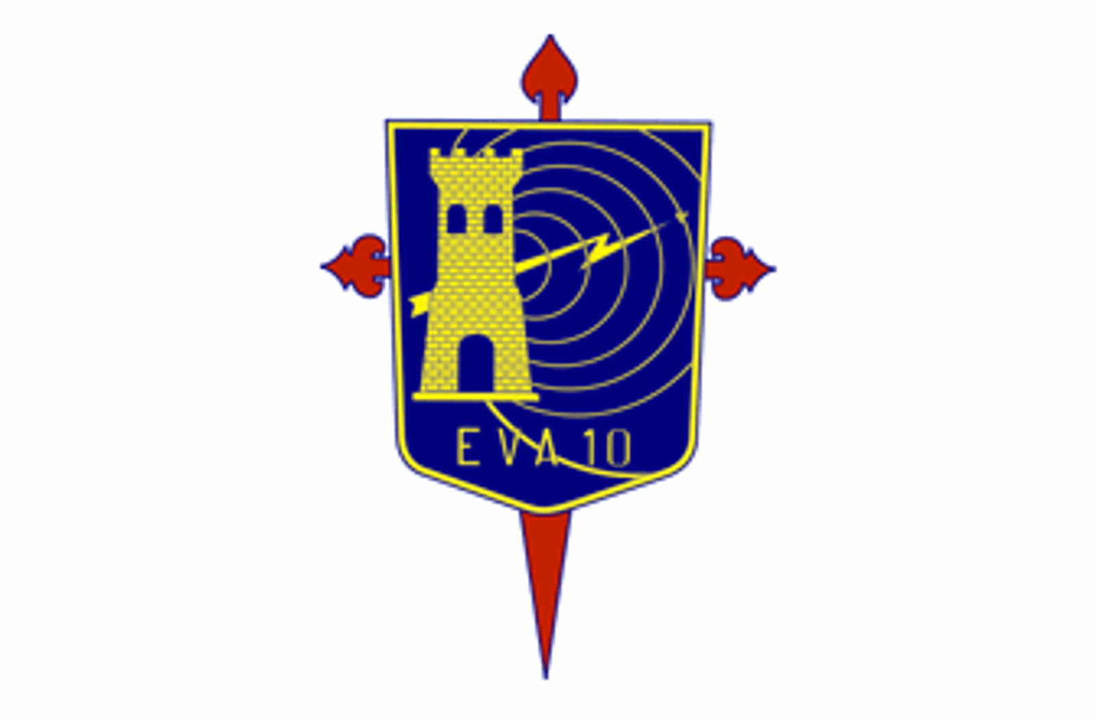 Distintivo del Escuadrón de Vigilancia Aérea nº10 (EVA 10) y Acuartelamiento Aéreo Barbanza