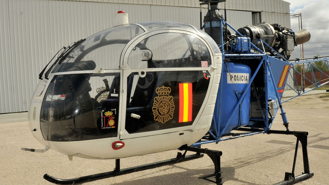 helicóptero SA318C Alouette-II Astazou