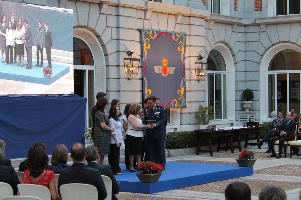 Entrega del Premio Aula Escolar Aérea al instituto Miguel Delibes